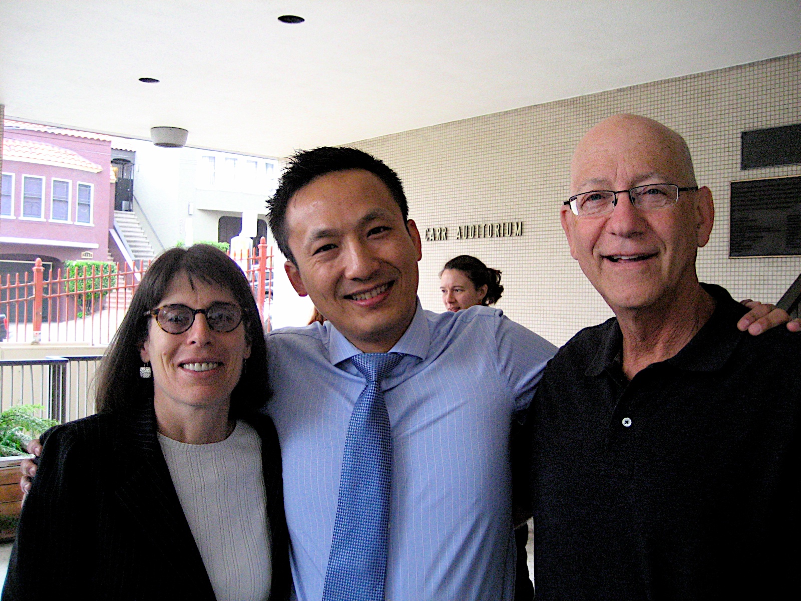 Drs. Meg Newman, Royce Lin and Mark Jacobson