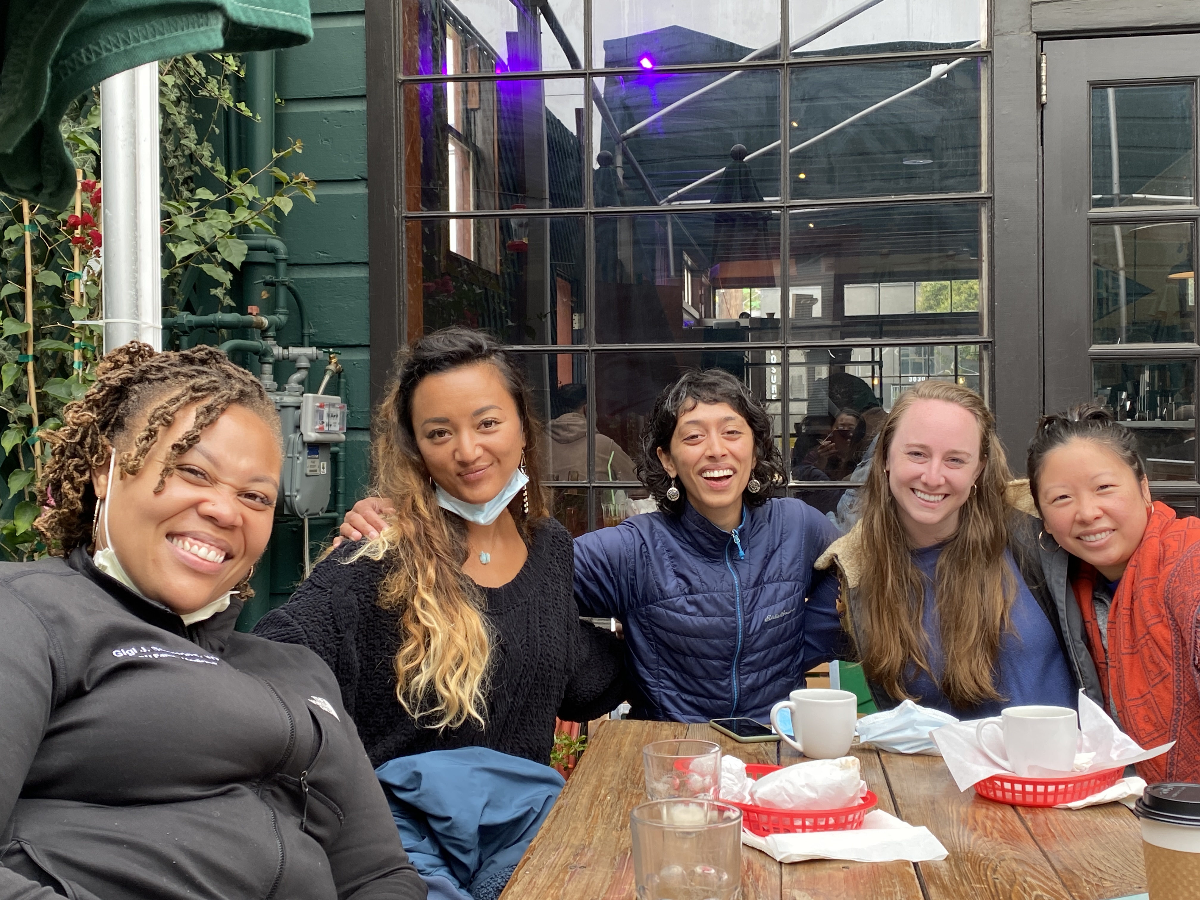 AY2021-2022 Fellows (Gigi Simmons, Theora Cimino, Surabhi Nirkhe, Meredith Adamo, Michelle Lough)