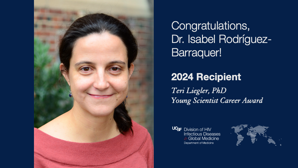 2024 Recipient: Isabel Rodríguez-Barraquer, PhD